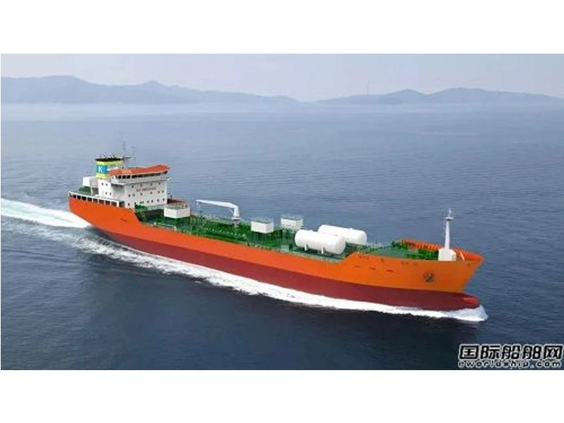 A good start! Wuchang Shipbuilding's 18500 ton oil and chemical tanker, ship 1, has successfully started construction