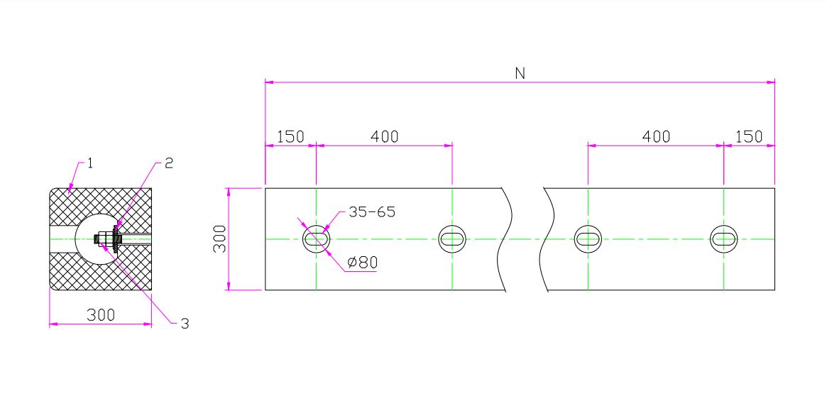 rubber marine fender specification