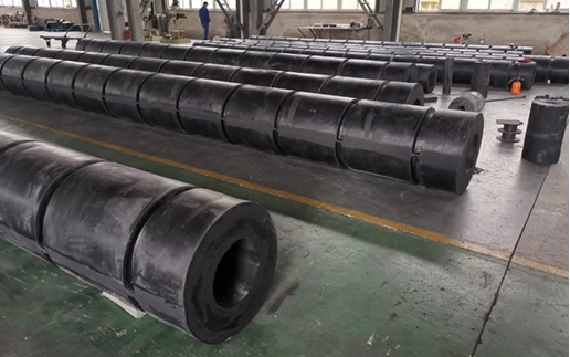 cylindrical rubber fender