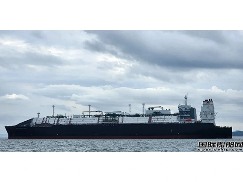 Modern Sanhu Heavy Industry Delivers Alpha Gas's Third 174000 cubic meter LNG Ship