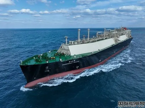 The world's first fifth generation large LNG ship delivered! Hudong Zhonghua independently develops, designs, and builds